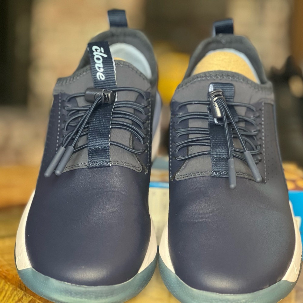 CLOVE Navy Blue Women's Sneakers - Picture 5 of 10